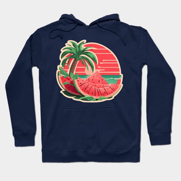 Watermelon Sugar High summer Design Hoodie by JulenDesign